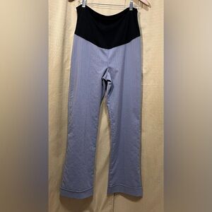 Valia Gray Maternity Pants L